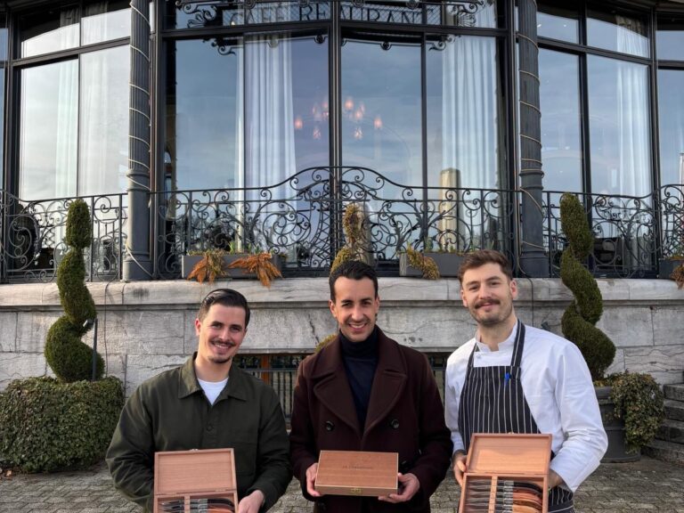 Quand nos couteaux se retrouvent sur les plus belles tables