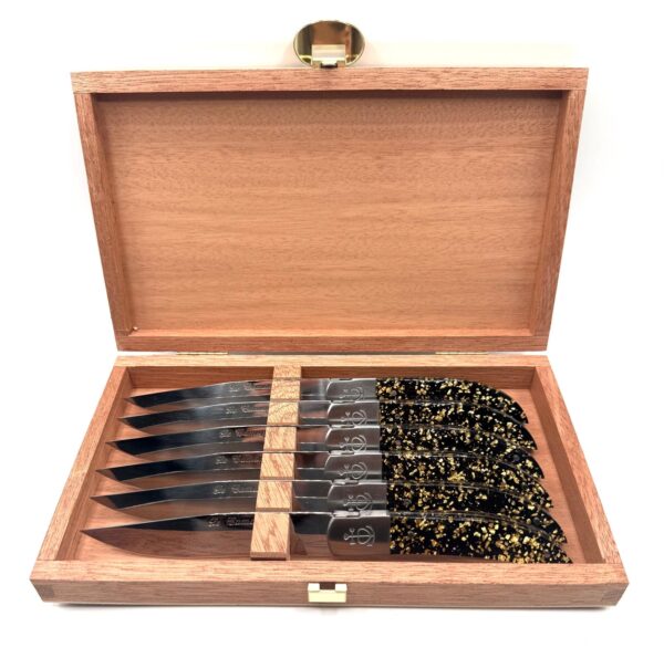 Coffret Le camarguais 6 Pcs - Feuille d'or