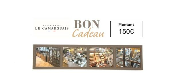 Bon cadeau 150 euros