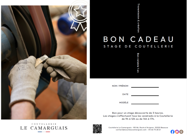 Bon stage Coutellerie