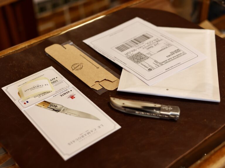 Expédition Coutellerie le Camarguais envoi rapide et soignée