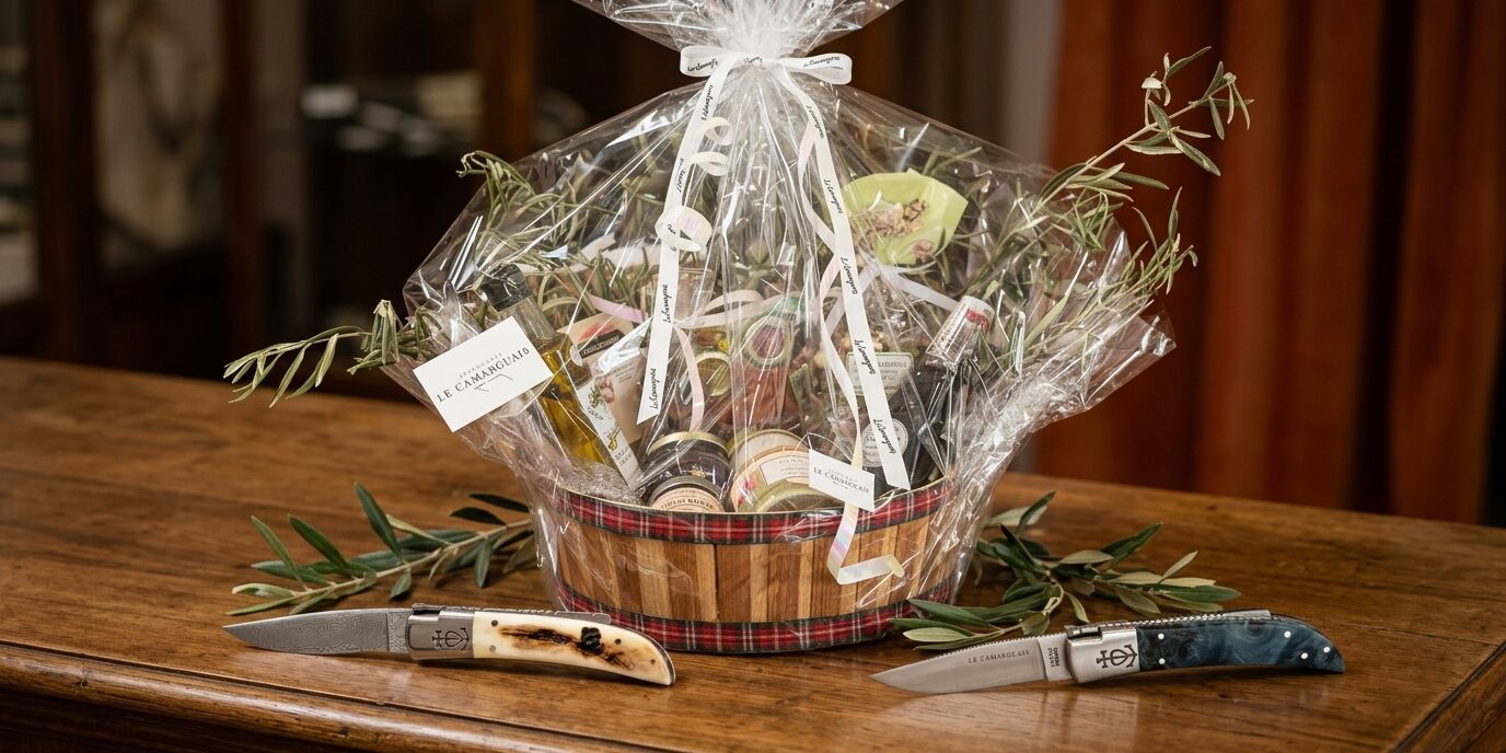 Paniers garnis de Camargue : des coffrets cadeaux sur mesure Paniers garnis de Camargue : des coffrets cadeaux sur mesure