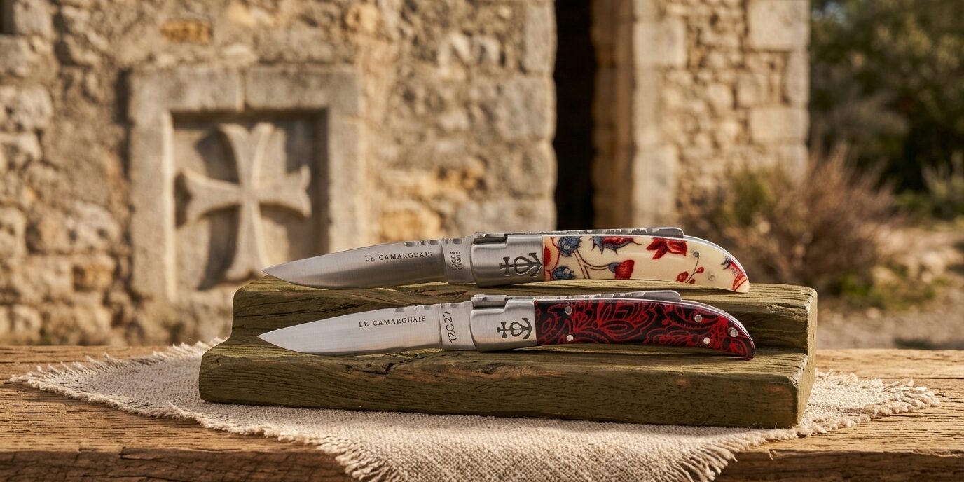 Couteaux en tissu provençal : l’élégance de la tradition Couteaux en tissu provençal : l’élégance de la tradition