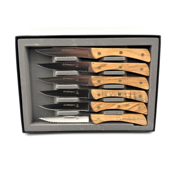 Coffret table 6 pcs - Olivier