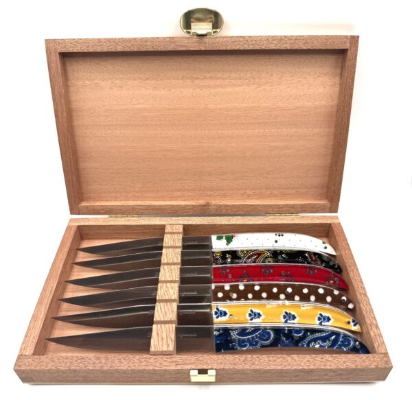 Coffret Le Camarguais 2.0 / 6 Pcs - Tissu Provençal