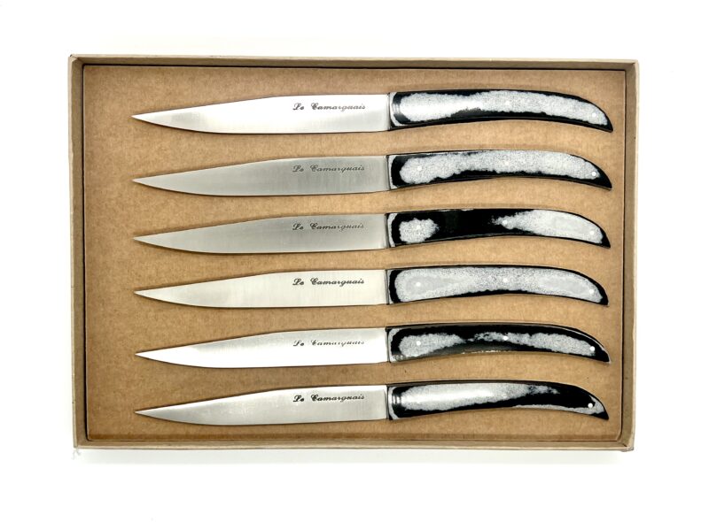 Coffret table 6 Pcs - Paperstone Gris