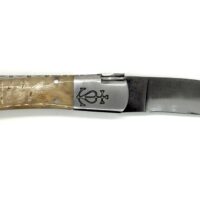 Le Camarguais forgé n°12 Brut de Trempe – Corne de Bélier