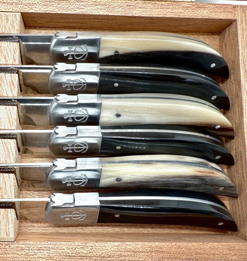Coffret Le camarguais 6 Pcs - Pointe de Corne Taureau