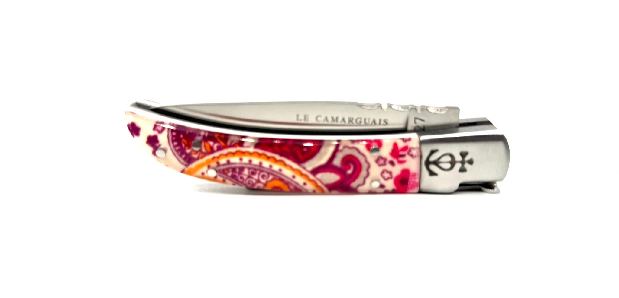 Le Camarguais forgé n°10 - Tissu Provençal rose