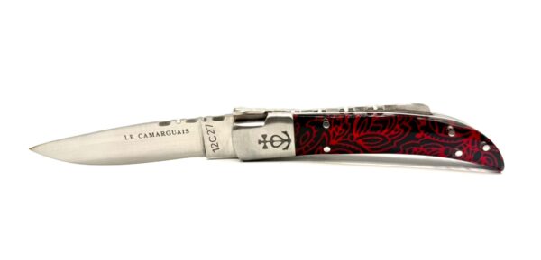 Le Camarguais forgé n°10 - Tissu Provençal rouge